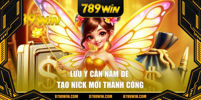 Lưu ý cần nắm để tạo nick mới thành công Lưu ý cần nắm để tạo nick mới thành công